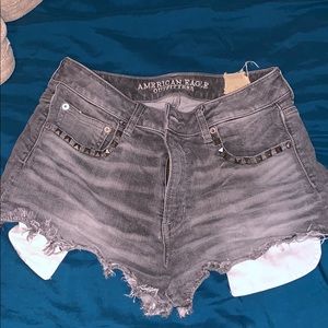 High waisted vintage American eagle shorts!